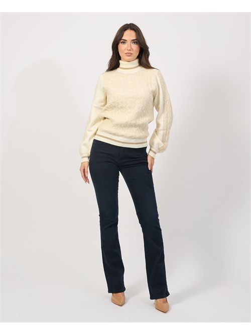 Maglione dolcevita Yes Zee in misto viscosa YES ZEE | M009-BI000157
